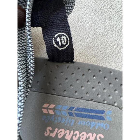 Skechers Outdoor Lifestyle Strappy Sport Sandals Gray Womens Size 10 Comfort - Picture 4 of 9